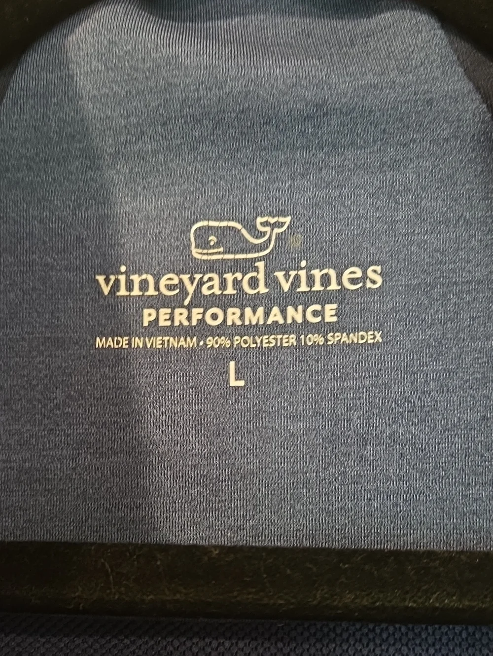 Vineyard Vines Performance Men’s Two-Tone Navy & Blue Zip-Up Vest